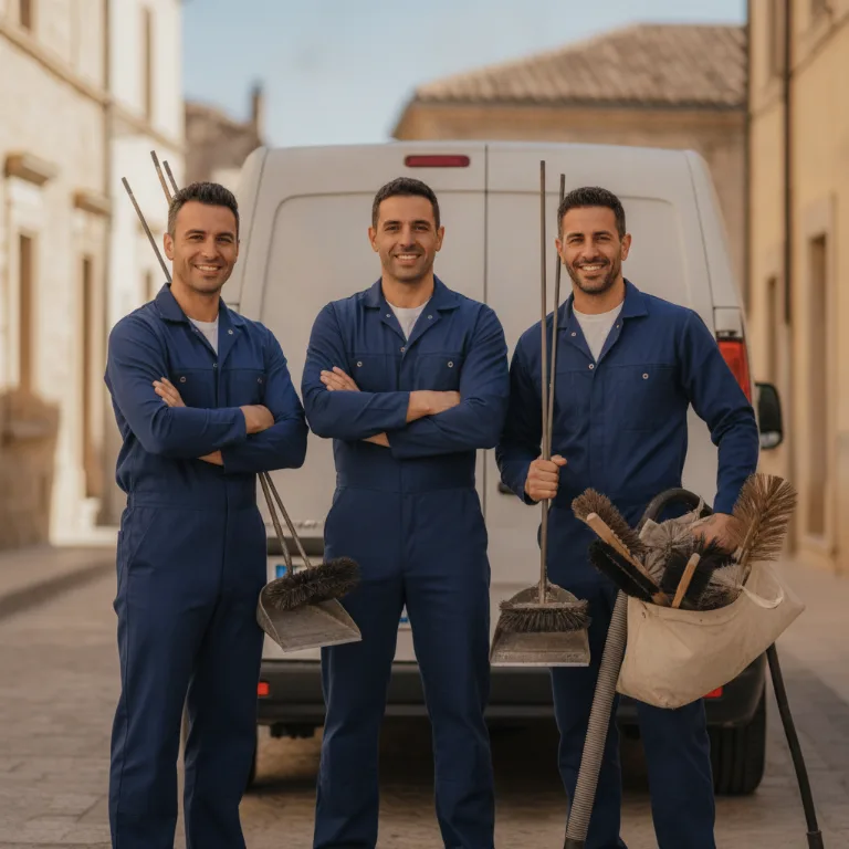 Deshollinador equipo en Alcoy